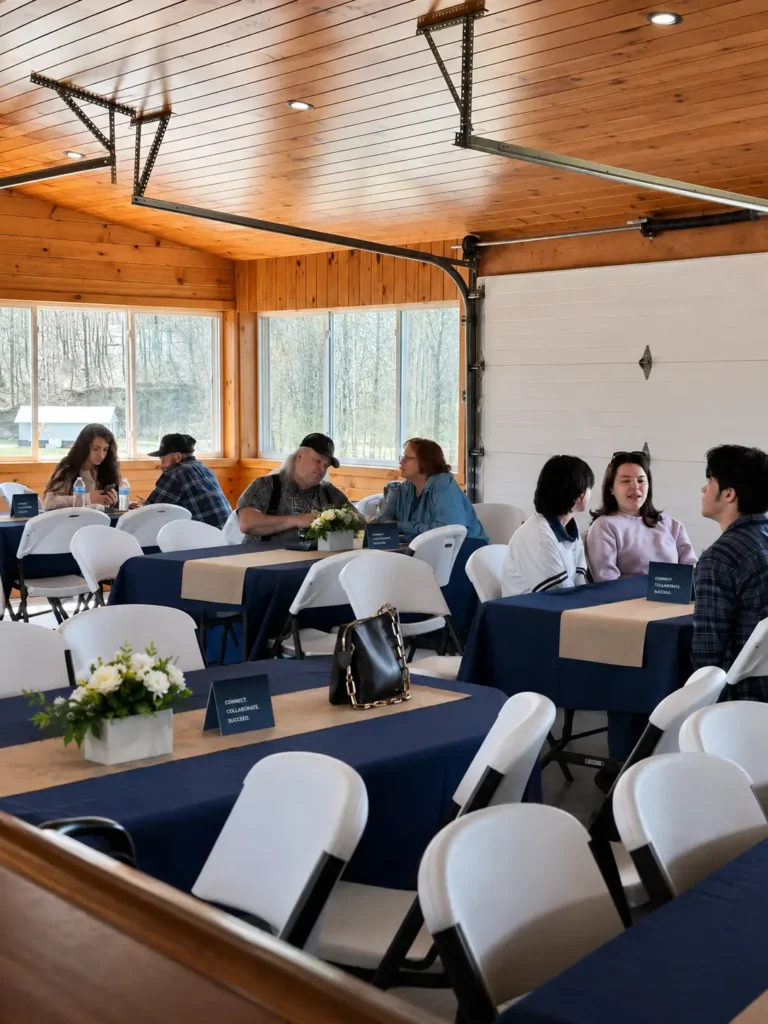 Spacious banquet/event hall for private gatherings